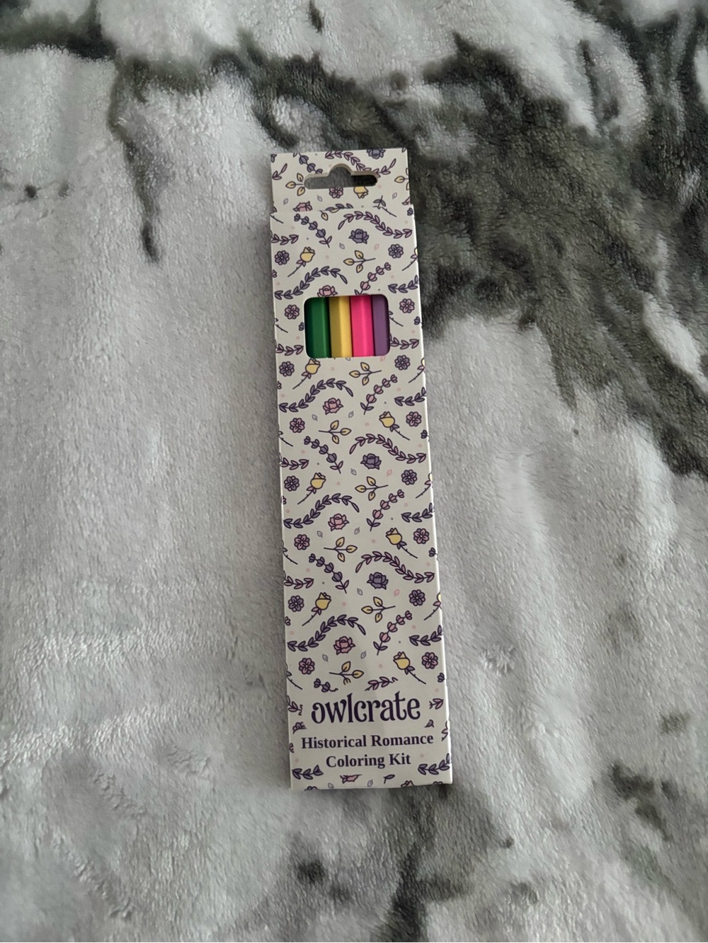 Free Add On - OwlCrate Historical Romance Coloring Kit
